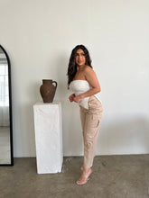 Load image into Gallery viewer, Cristina Cargo Pants - Tan
