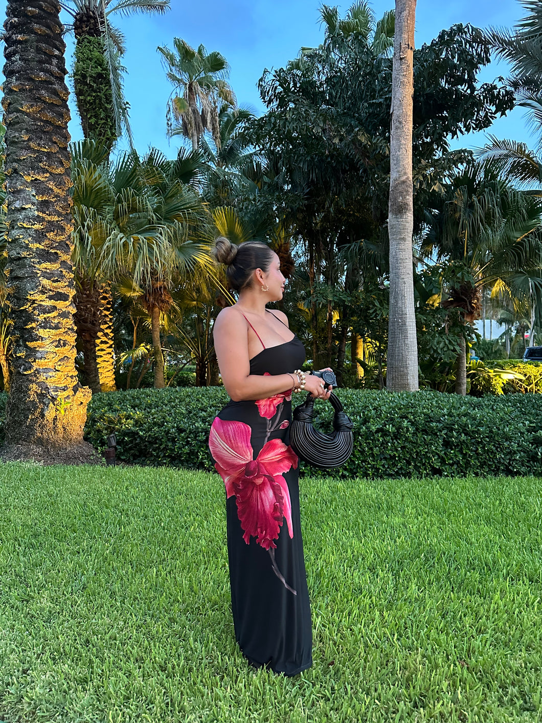 Carly One Shoulder Maxi Dress