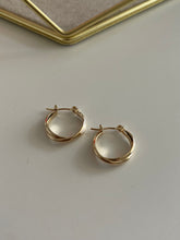 Load image into Gallery viewer, Clean Girl Mini Hoops - Gold
