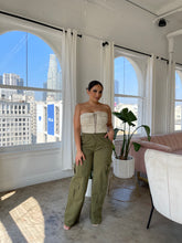 Load image into Gallery viewer, Emily Cargo Pants - Olive
