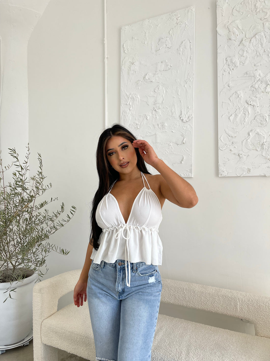 Lily Top - Off White
