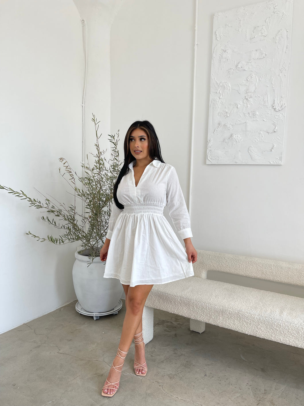 Valeria Dress - Off White